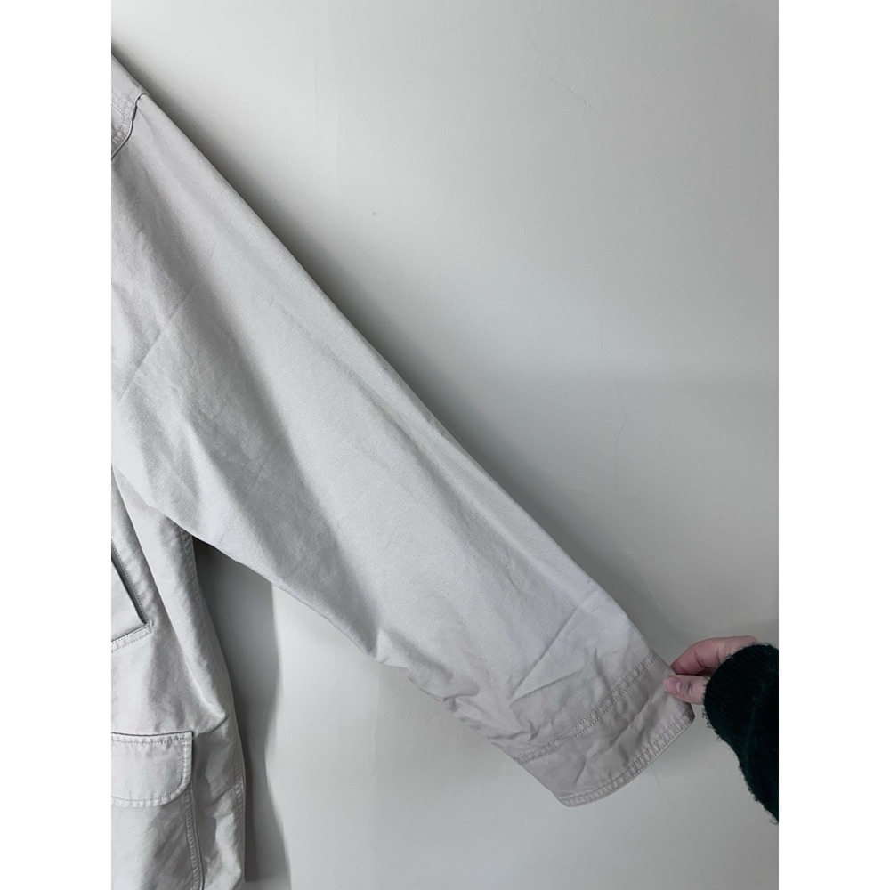 PLUS SIZE LL Bean Jacket 2XL TALL Field Coat Barn Chore‎ Canvas Corduroy Collar - Picture 8 of 16